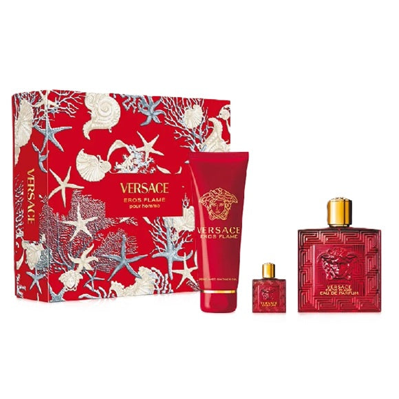 Versace Eros Flame Set 3 piezas