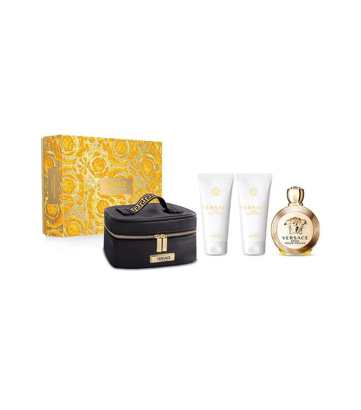 Versace Eros Pour Femme EDP - Set 4 piezas