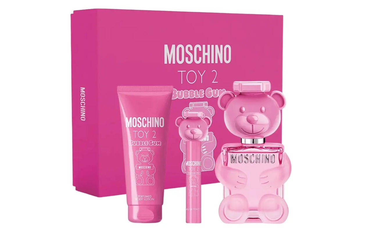 Set 3 piezas Moschino Toy 2 Bubblegum